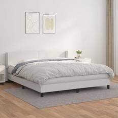 Beds vidaXL Box Spring with Mattress Frame Bed