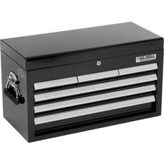 6 drawer tool box Global Industrial 25-15/16" x 12-1/16" x 14-3/4" 6 Drawer Black Tool Chest