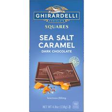 Confectionery & Cookies Ghirardelli Sea Salt Caramel Filled Dark Chocolate Squares