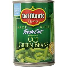 Canned Food Del Monte Monte Cut Green Beans, 8 Count 14.5oz