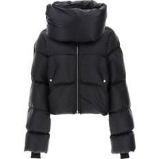 Rick Owens Funnel Neck Down Jacket - Black