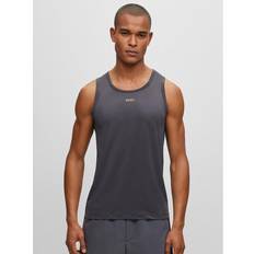 HUGO BOSS Uomo Canottiere HUGO BOSS Green Tank top 1 10252322 01