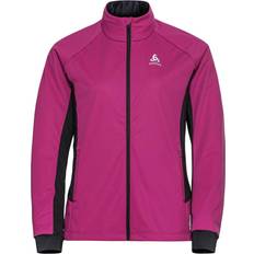 Pink - Women Base Layers Odlo Brensholmen Jacket Pink Woman