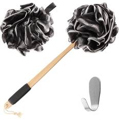 Yoove Loofah Back Scrubber with Bamboo Charcoal Loofah Sponge