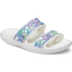 White Sandals Children's Shoes Crocs Kids Classic Butterfly Sandals