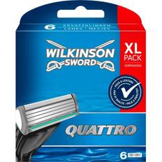 Wilkinson Sword Quattro Barberblade 6 stk