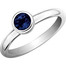 Blue Rings Harmony 2/3 carat ctw lab-created blue sapphire ring sterling silver