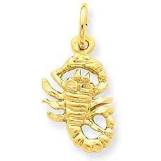 Jewelry Finest Gold 14k Yellow Scorpio Zodiac Charm