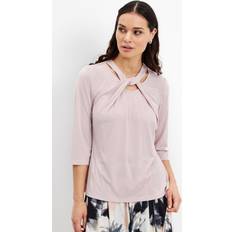 IN FRONT Martha Blouse - Dusty Rose