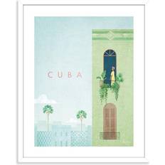 Freemans The Group Henry Rivers Cuba Framed Art