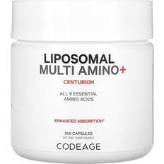 Enhance Muscle Function Amino Acids Codeage Liposomal Multi Amino+ BCAA & EAA 240