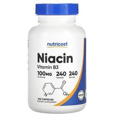 Nutricost Niacin Vitamin B3 100 mg 240 pcs