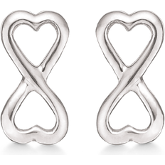 Støvring Design Infinity Rodinerat Silver Stiftörhängen 10348999