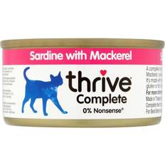 Thrive Huisdieren Thrive Adult Wet Complete Sardientjes 12 x 75 g