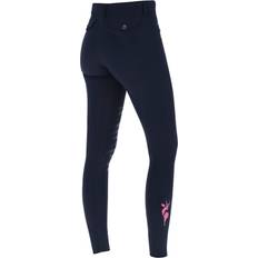 Reitsport - Weiß Hosen Covalliero Janne x PinkRibbon Reithose Damen