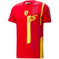 Puma 2023 Ferrari Sainz Spanish GP T-Shirt Red Red Adults