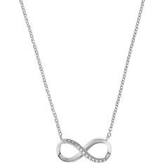 Grace Amor Necklace With Pendant Synthetic Zirconia - Synthetic Zirconia
