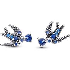 Smycken Pandora Moments Sparkling Swallow örhängen 292568C01