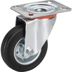 Byggetilbehør Dörner + Helmer Stabilit Transporthjul 80 x 25 mm 50 kg sort Ø9