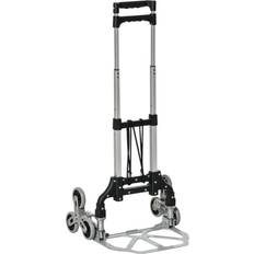 Byggetilbehør Durhand DURHAND Transportkarre mit 6-Rollen, Alu Treppensteiger, Faltbar, max. 70 kg