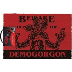 Pyramid Stranger Things Doormat Beware Demogorgon cm
