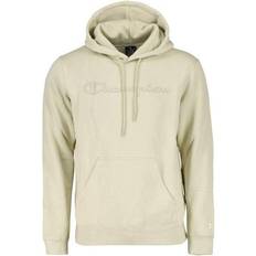 Knytning Tröjor Champion Script Logo Fleece Hoodie - Dove Grey