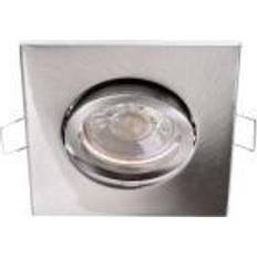Alioth 110030 Loftsindbygningsring LED Halogen GU5.3 MR 16 35 W Sølv