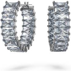 Swarovski Øreringe Swarovski Matrix Zilverkleurige Oorbellen 5658650