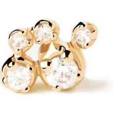 Bubble Single ørering Forgyldt