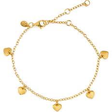 ByBiehl Just Love Bracelet Dam Kedjearmband Med Hänge - Gold Plated Silv