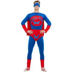 Smiffys Wallyman Superhero Costume Funny Comedy Fancy Dress