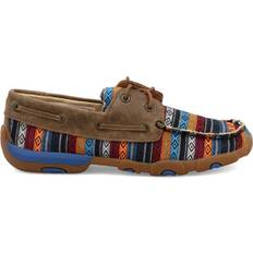 Multicolored - Women Boat Shoes Twisted X Driving Moc - Serape/Bomber