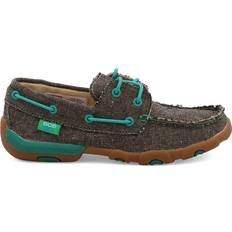 Synthetic - Women Boat Shoes Twisted X Driving Moc - Dust