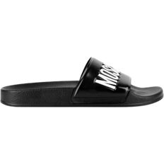 Pool Sliders with Logo - Black