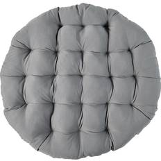 Papasan chair Blazing Needles Twill Papasan Chair Cushions Gray