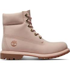 Timberland Premium 6 Inch Waterproof - Light Pink Nubuk