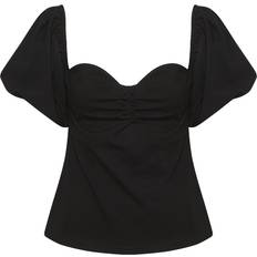 Viscosa Trajes de baño Gestuz Brigittagz Top Black