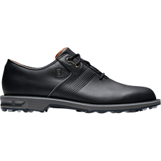 Leather - Men Golf Shoes FootJoy Premiere Flint Spikeless - Black