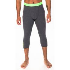 Gris - Homme Pantalons Thermiques Odlo Revelstoke Performance Wool Three Quarter Bottoms