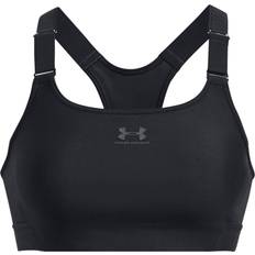 Under Armour HeatGear Armour High Women's Sports Bra - Black/Jet Grey