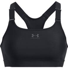 Under Armour Women's HeatGear High Sports Bra Black Jet Gray