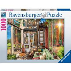 Pussel Ravensburger Redwood Forest Tiny House 1000 Pieces