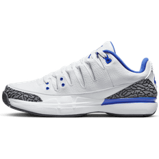 Fabric - Men Racket Sport Shoes Nike Zoom Vapor AJ3 All Court Shoe Men white