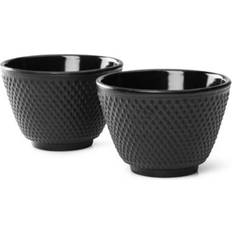 Noir Tasses Bredemeijer Jang Tea Cups - Black - Set of 2 Tasse