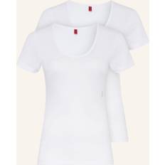 HUGO BOSS Dame Overdele HUGO BOSS Stretch Cotton Underwear T-shirts