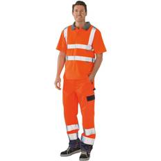 Herre - Løb Polotrøjer Planam High Visible Polo T-shirt - Farvet