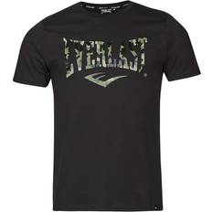 Everlast Hauts Everlast SPARK CAMO men's T shirt in Black