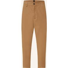 Bekleidung HUGO BOSS Statum Relaxed Fit Trouser Beige, Beige, 48=Uk32In, Inside Leg Regular, Men