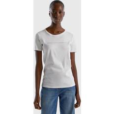 United Colors of Benetton Ropa United Colors of Benetton Camiseta - Oro/Blanco