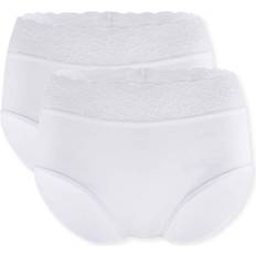 Calida Rosa Trosor Calida Iconics midislip, vit, 2-pack Vit